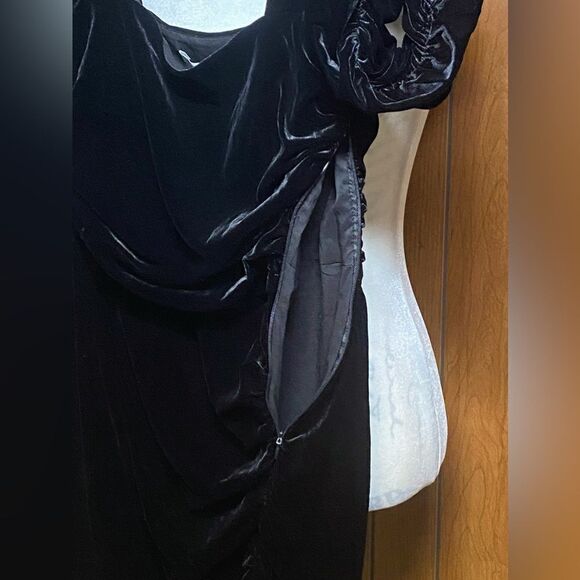 VERONICA BEARD velvet minidress size 2 - Picture 8 of 10